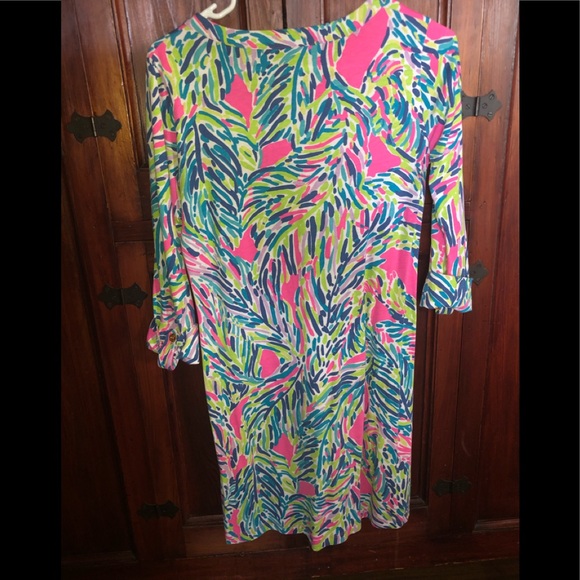Lilly Pulitzer dress Rossmore PALM READER print - Picture 3 of 9